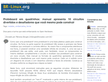 Tablet Screenshot of br-linux.org